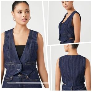 Forever 21 Denim Vest